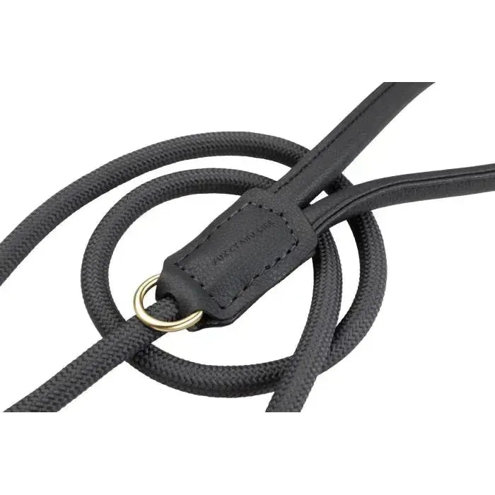 FuzzYard Life | Atelier Rope Dog Lead - Slate Grey-FuzzYard Life-Love My Hound