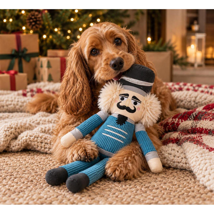 FuzzYard Life | Christmas Nutcracker Plush Dog Toy-FuzzYard Life-Love My Hound