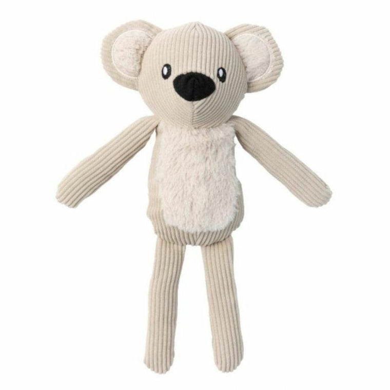 FuzzYard Life - Corduroy Cuddler Koala Dog Toy - Sandstone