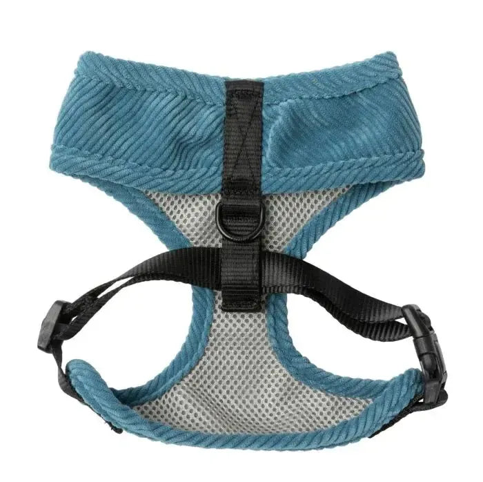 FuzzYard Life | Corduroy Dog Harness - French Blue-FuzzYard Life-Love My Hound