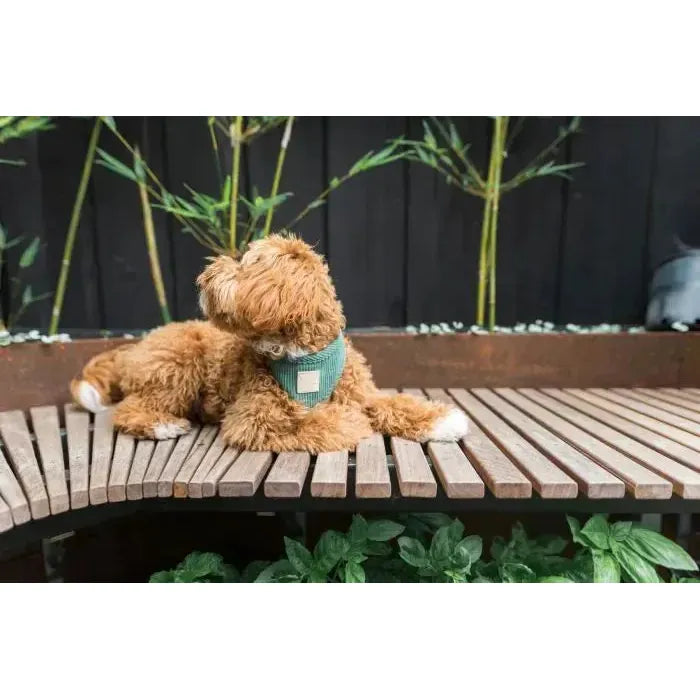 FuzzYard Life | Corduroy Dog Harness - Myrtel Green-FuzzYard Life-Love My Hound