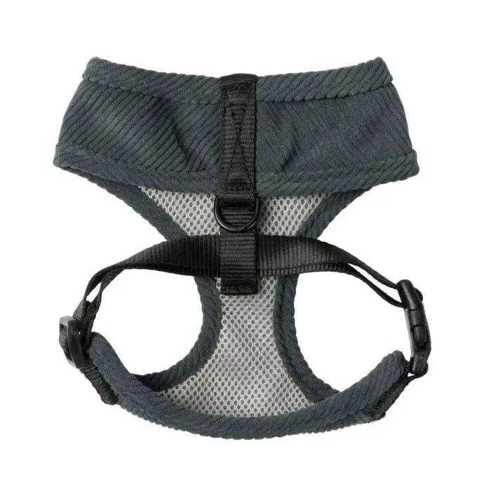 FuzzYard Life | Corduroy Dog Harness - Slate Grey-FuzzYard Life-Love My Hound