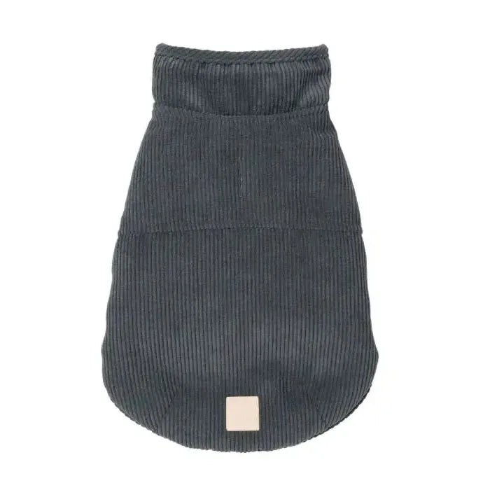 FuzzYard Life | Corduroy Jacket - Slate Grey-FuzzYard-Love My Hound