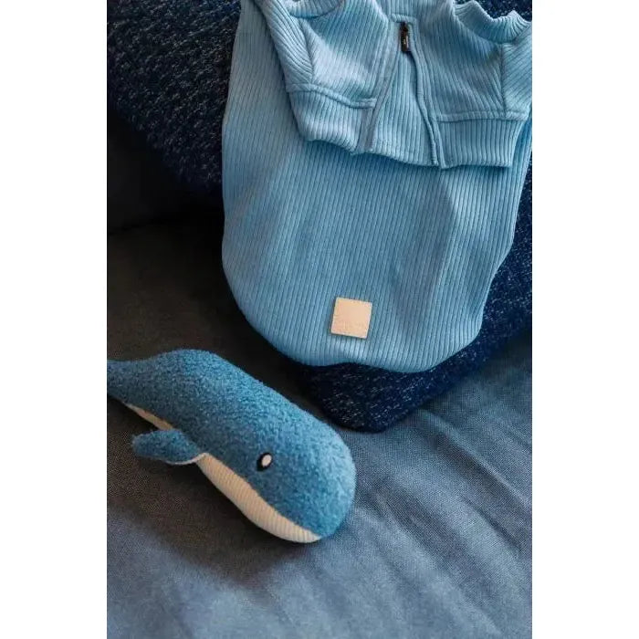 FuzzYard Life | French Blue Whale – Plush Dog Toy-FuzzYard Life-Love My Hound