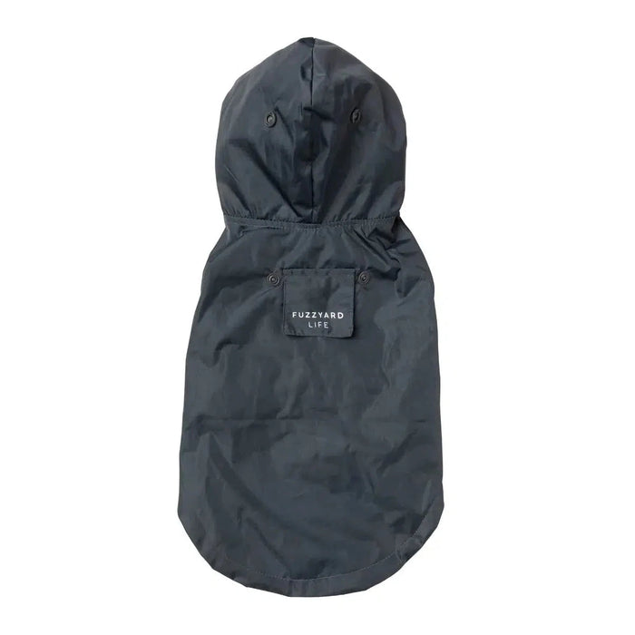 FuzzYard Life - Raincoat - Slate Grey-FuzzYard Life-Love My Hound