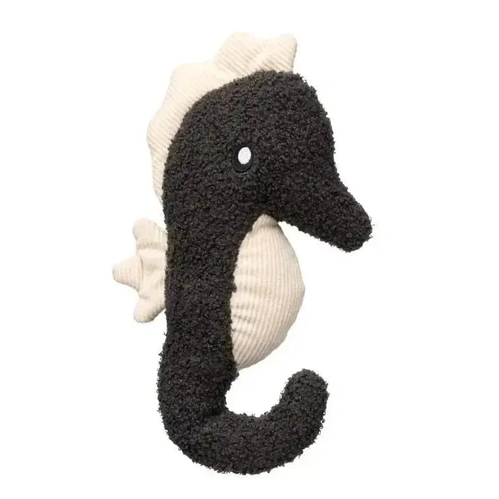FuzzYard Life | Slate Grey Seahorse – Plush Dog Toy