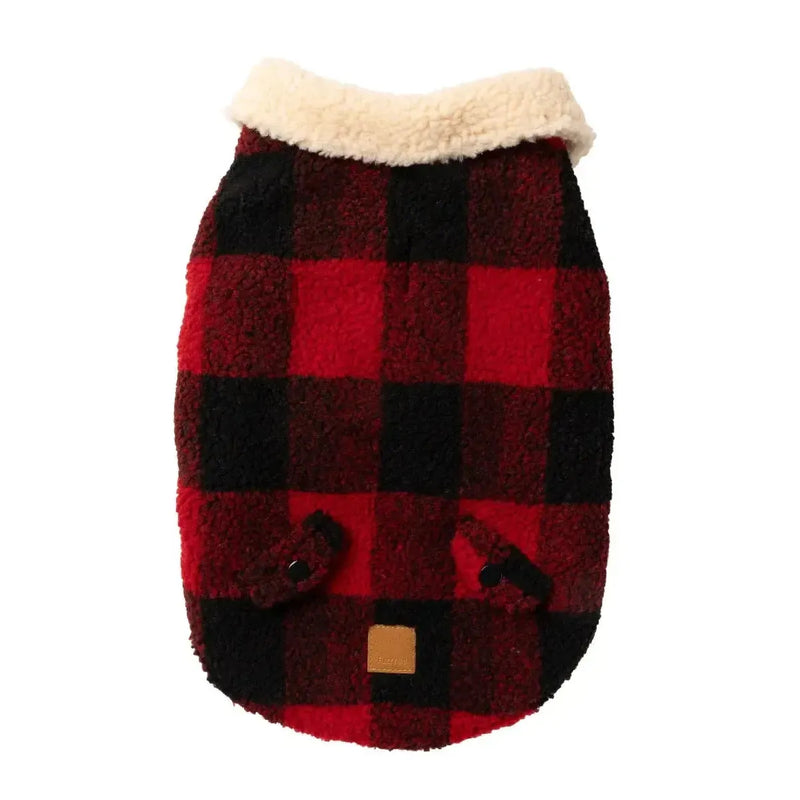 FuzzYard | Lumberjack Jacket - Red-FuzzYard-Love My Hound