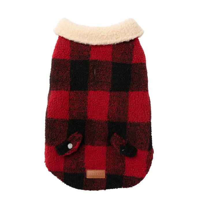 FuzzYard | Lumberjack Jacket - Red-FuzzYard-Love My Hound