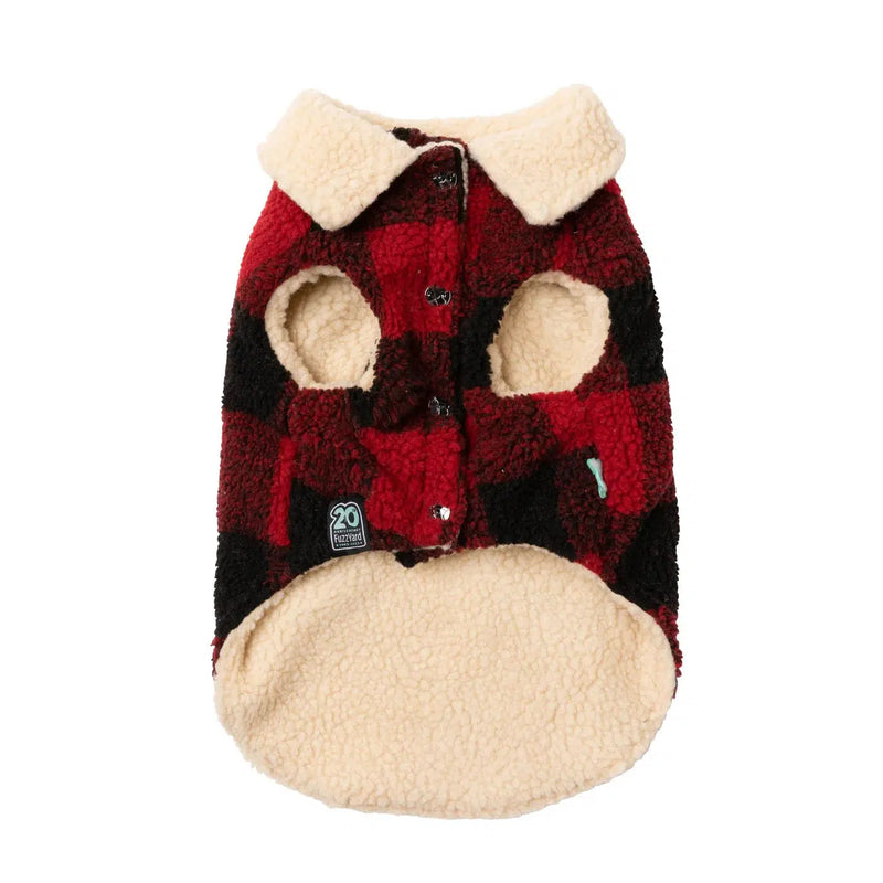 FuzzYard | Lumberjack Jacket - Red-FuzzYard-Love My Hound