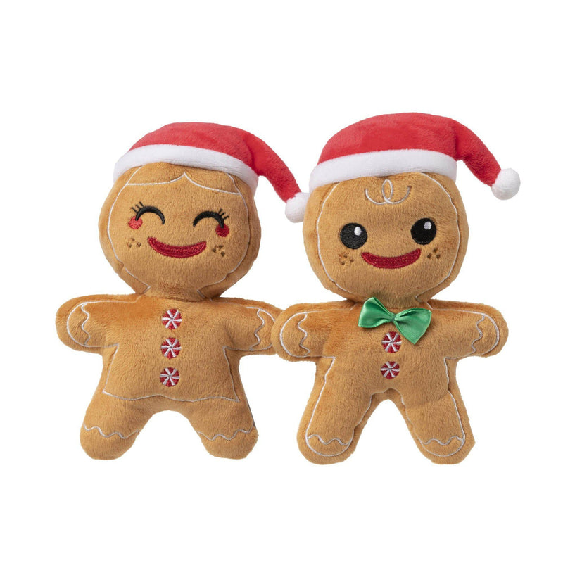 FuzzYard - Mr & Mrs Gingerbread 2PK-FuzzYard-Love My Hound