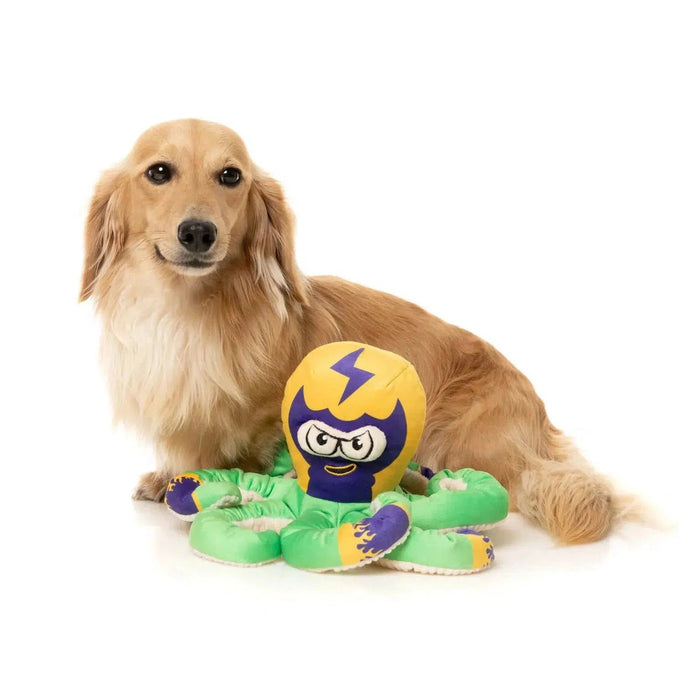 FuzzYard - OctoPosse - Octo the Outrageous - Plush Dog Toy-FuzzYard-Love My Hound