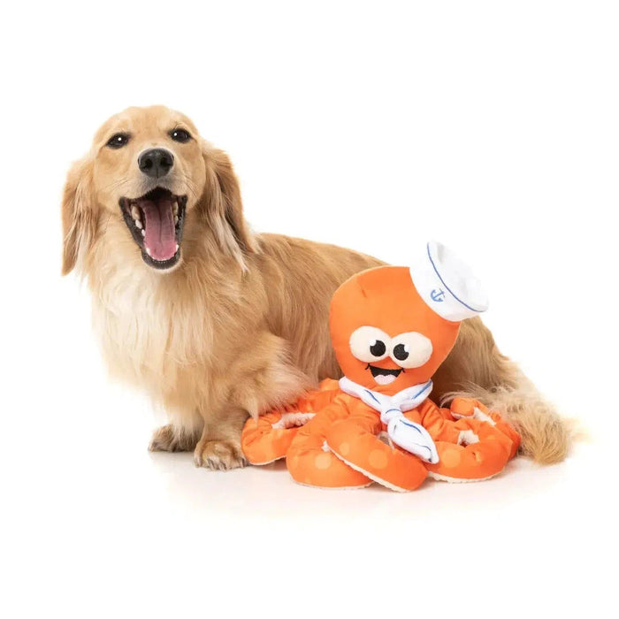 FuzzYard - OctoPosse - Sailor Squiggles - Plush Dog Toy-FuzzYard-Love My Hound