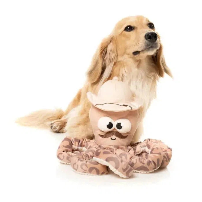 FuzzYard | OctoPosse - Sir David Octoborough - Plush Dog Toy-FuzzYard-Love My Hound