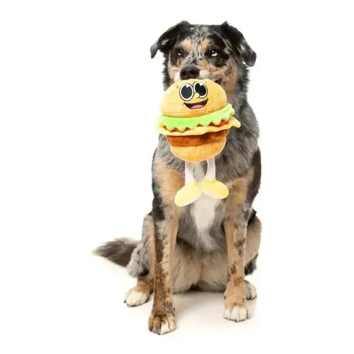 FuzzYard | Patty The Homies- Burger Dog Toy-FuzzYard-Love My Hound