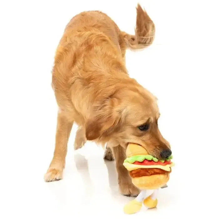 FuzzYard | Patty The Homies- Burger Dog Toy-FuzzYard-Love My Hound
