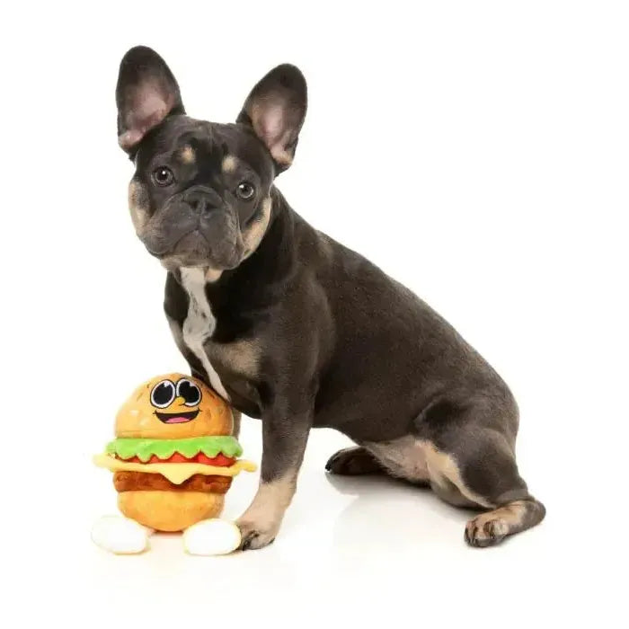 FuzzYard | Patty The Homies- Burger Dog Toy-FuzzYard-Love My Hound