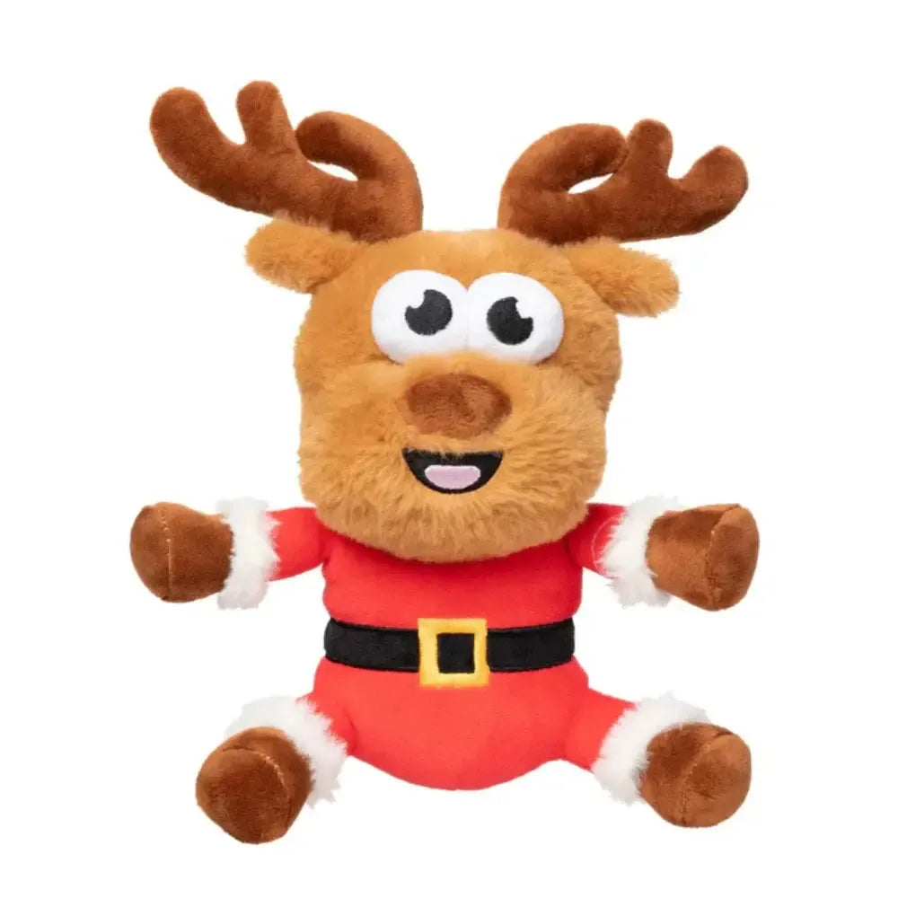FuzzYard | Reggie Claus Reindeer Plush Dog Toy-FuzzYard-Love My Hound