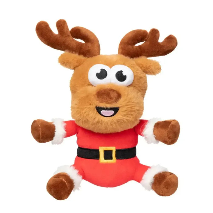 FuzzYard | Reggie Claus Reindeer Plush Dog Toy-FuzzYard-Love My Hound