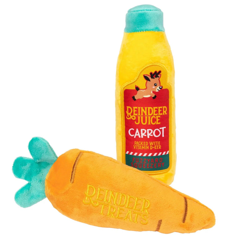 FuzzYard | Reindeer's Lunch 2pk - Christmas Dog Toy