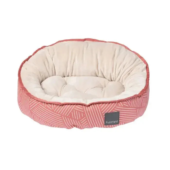 FuzzYard | Reversible Dog Bed - Thornbury Brick Red