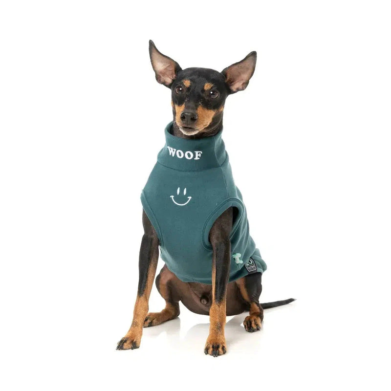 FuzzYard | Rock It Sweater - Dark Green-FuzzYard-Love My Hound