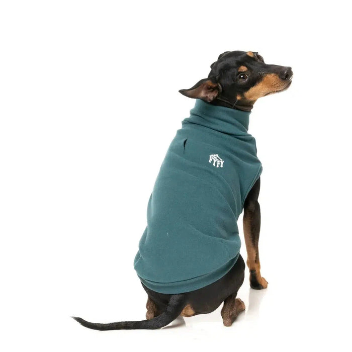 FuzzYard | Rock It Sweater - Dark Green-FuzzYard-Love My Hound