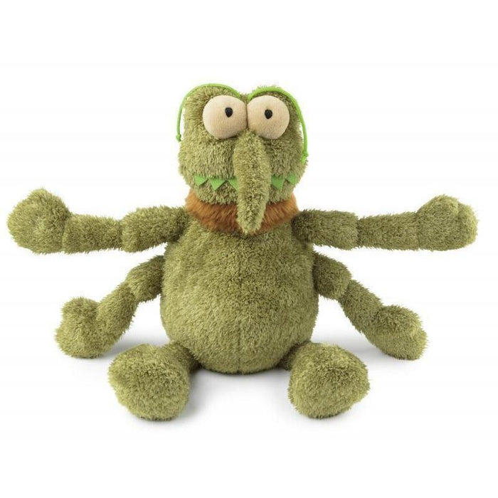 FuzzYard | Scratchy The Green Flea - Plush Dog Toy-FuzzYard-Love My Hound