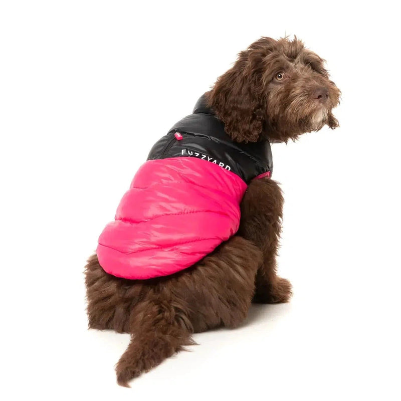FuzzYard | South Harlem Dog Puffer Jacket - Pink-FuzzYard-Love My Hound