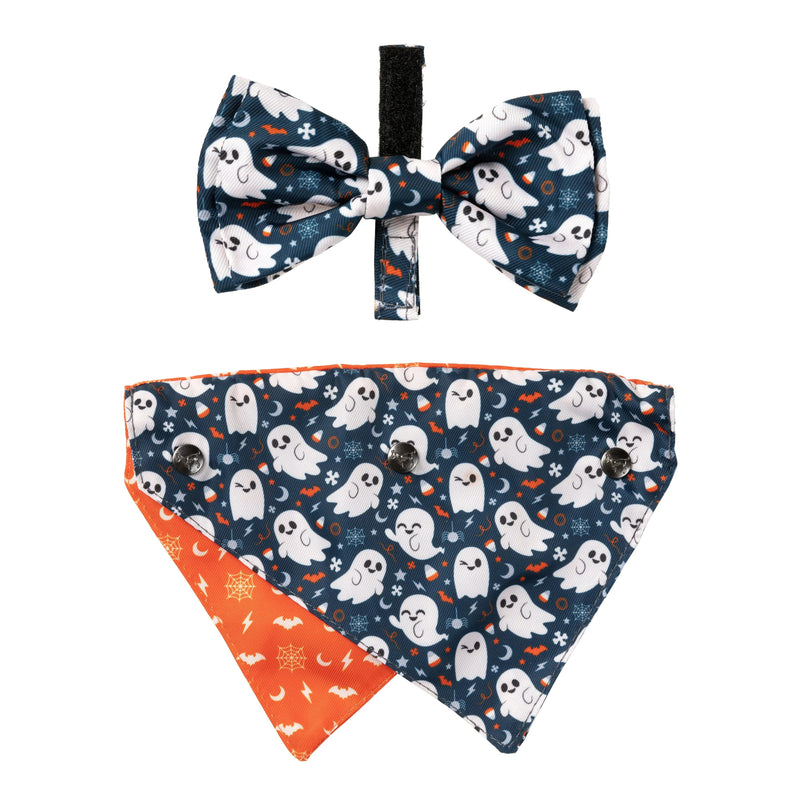 FuzzYard | That's The Spirit Halloween Bandana & Bowtie Set-FuzzYard-Love My Hound