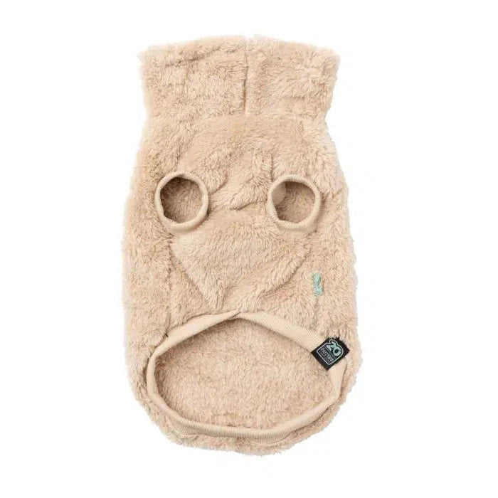 FuzzYard | Turtle Teddy Sweater - Beige-FuzzYard-Love My Hound