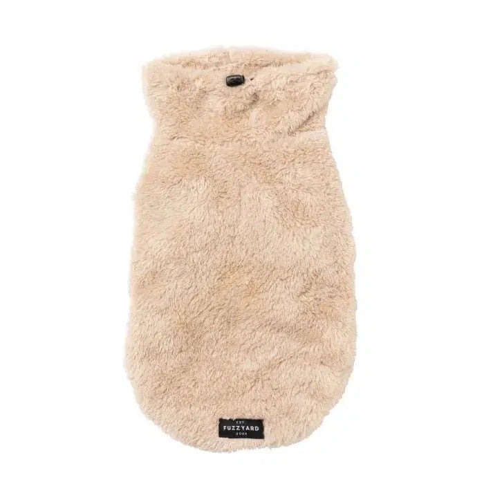 FuzzYard | Turtle Teddy Sweater - Beige-FuzzYard-Love My Hound