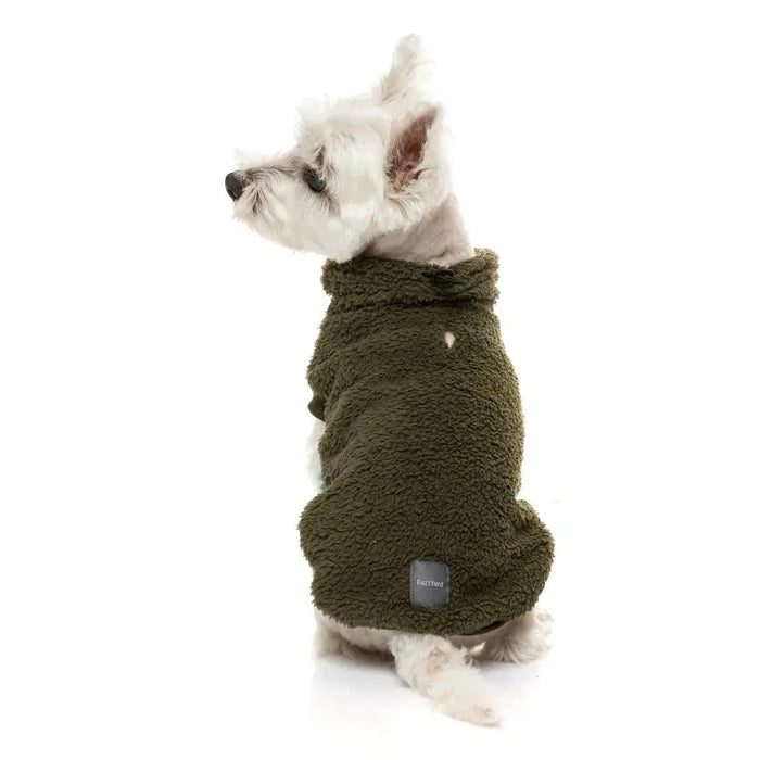 FuzzYard | Turtle Teddy Sweater - Charcoal-FuzzYard-Love My Hound