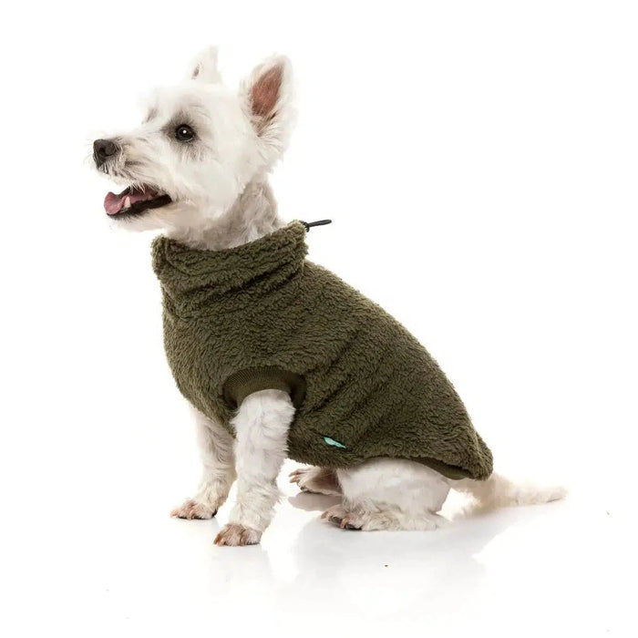 FuzzYard | Turtle Teddy Sweater - Charcoal-FuzzYard-Love My Hound