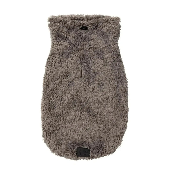 FuzzYard | Turtle Teddy Sweater - Gunmetal Grey-FuzzYard-Love My Hound