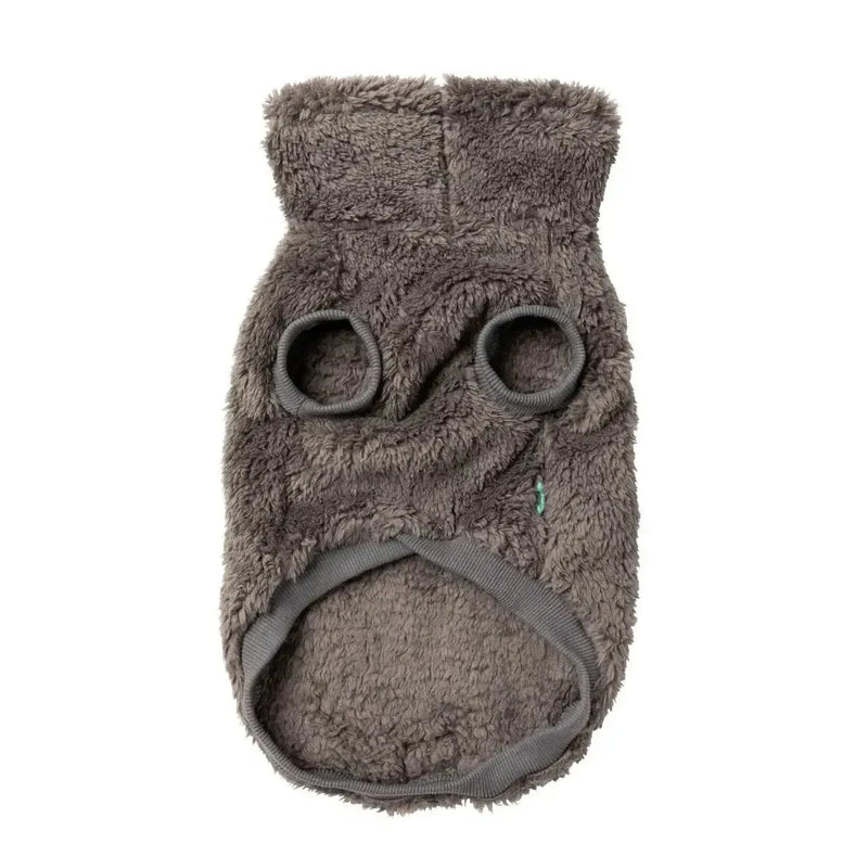 FuzzYard | Turtle Teddy Sweater - Gunmetal Grey-FuzzYard-Love My Hound