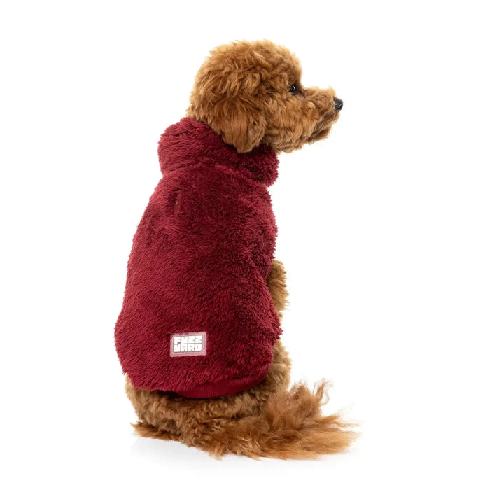 FuzzYard | Turtle Teddy Sweater - Maroon-FuzzYard-Love My Hound