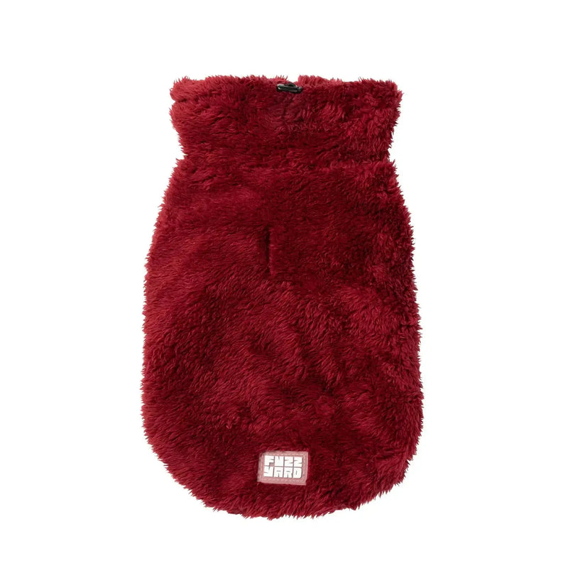 FuzzYard | Turtle Teddy Sweater - Maroon-FuzzYard-Love My Hound