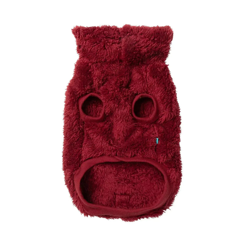 FuzzYard | Turtle Teddy Sweater - Maroon-FuzzYard-Love My Hound