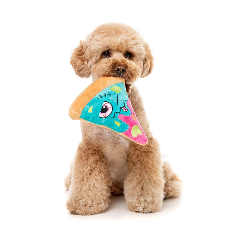 FuzzYard - Zombizza Marg-EAT-Her - Holloween Plush Dog Toy-FuzzYard-Love My Hound