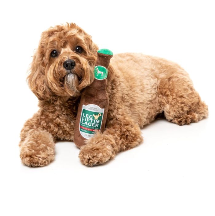 Fuzzyard | Leg Liftin' Lager - Plush Dog Toy-FuzzYard-Love My Hound