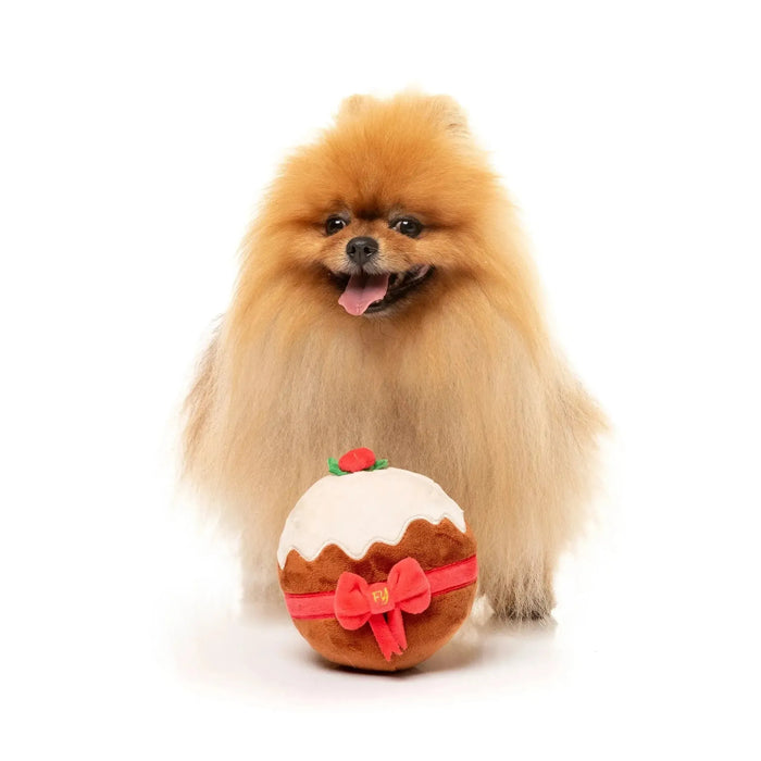 Fuzzyard | Merry Puddin' Christmas Dog Toy-FuzzYard-Love My Hound