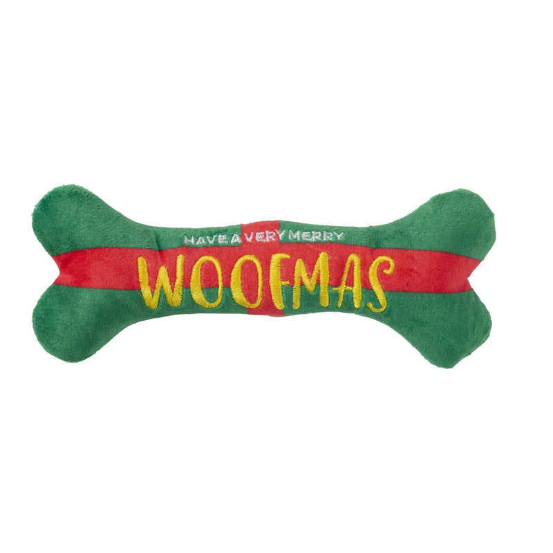 Fuzzyard | Merry Woofmas 2pk Bone Toy-FuzzYard-Love My Hound