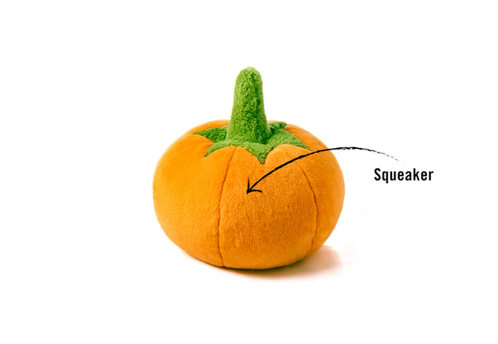 P.L.A.Y |  Garden Fresh Pumpkin - Plush Dog Toy