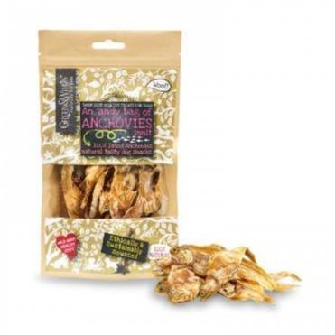 Green & Wilds - Bag of Anchovies Dog Treats - 50g-Green & Wilds-Love My Hound
