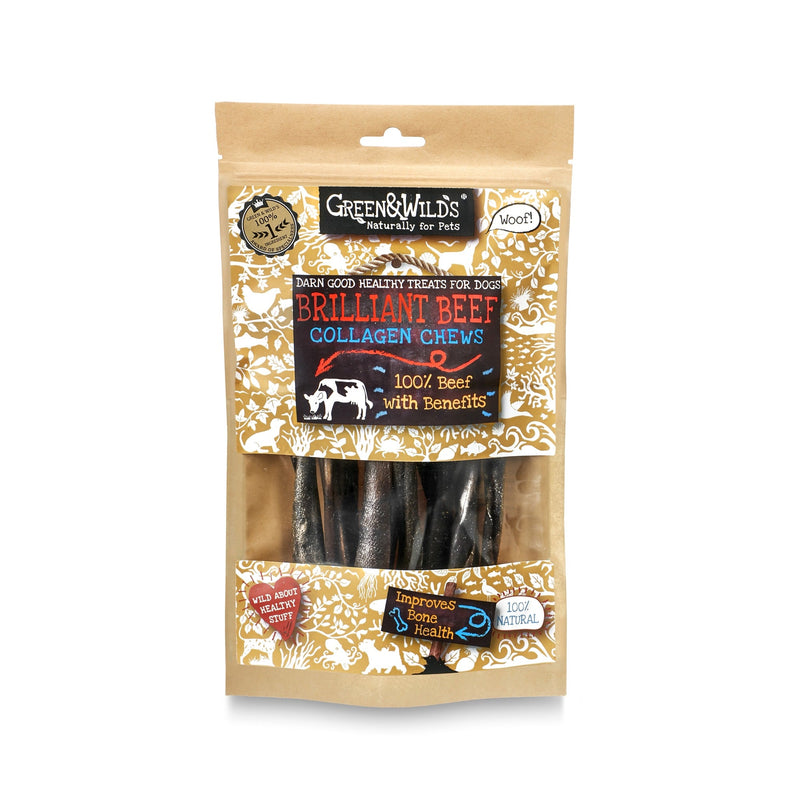 Green & Wilds | Brilliant Beef Collagen Chews, 100g-Green & Wilds-Love My Hound