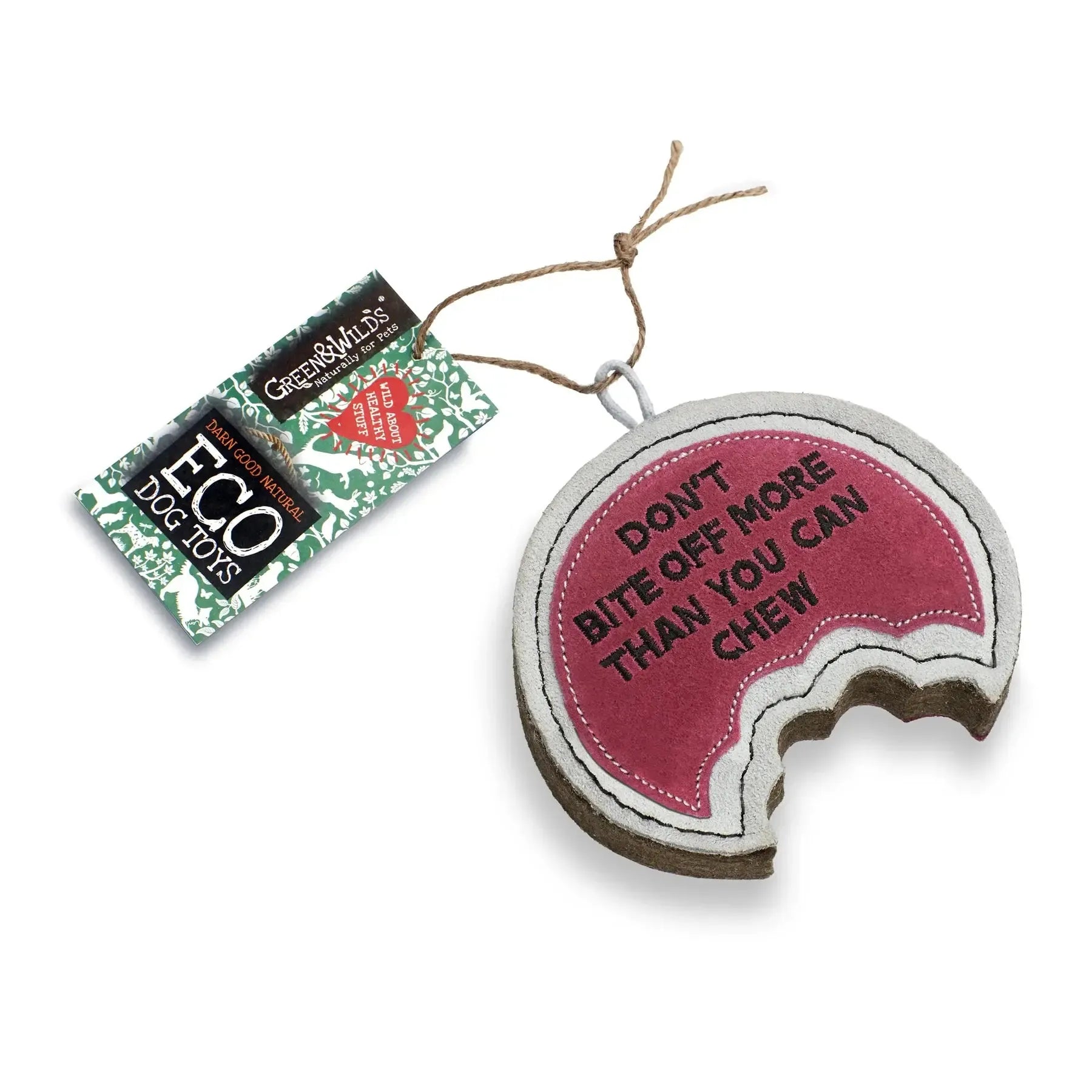 Green & Wilds | Don't Bite Off More Than You Can Chew - Eco Dog Toy-Green & Wilds-Love My Hound