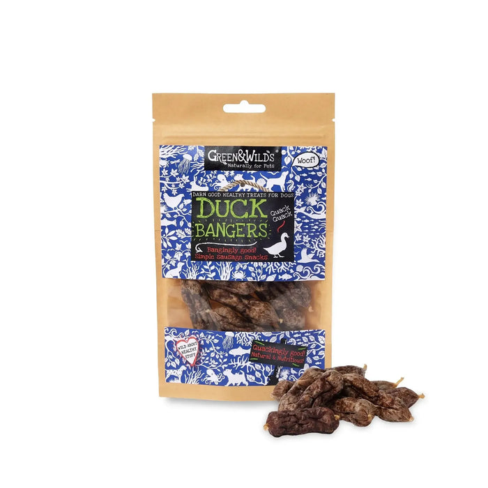 Green & Wilds | Duck Banger, 75g-Green & Wilds-Love My Hound