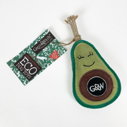 Green & Wilds - Eco Dog Toy - Audrey the Avacado-Green & Wilds-Love My Hound