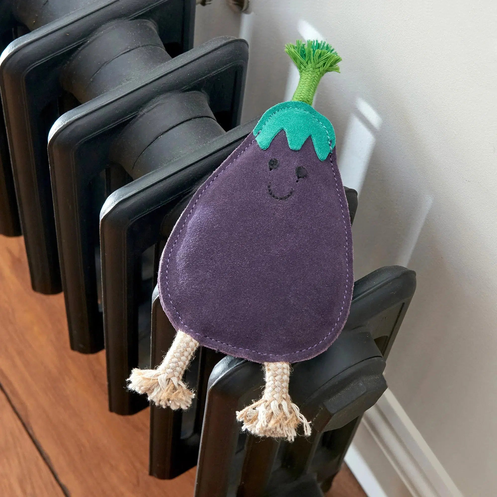 Eggplant dog toy clearance