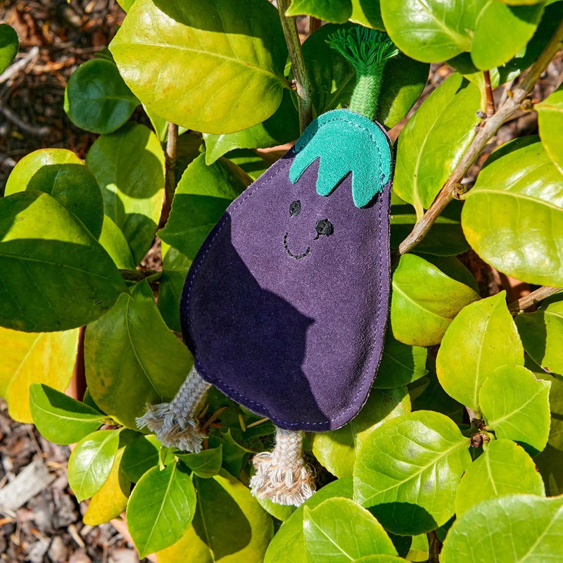 Green & Wilds | Eco Dog Toy - Austin the Aubergine-Green & Wilds-Love My Hound